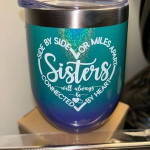 Sister wine glass